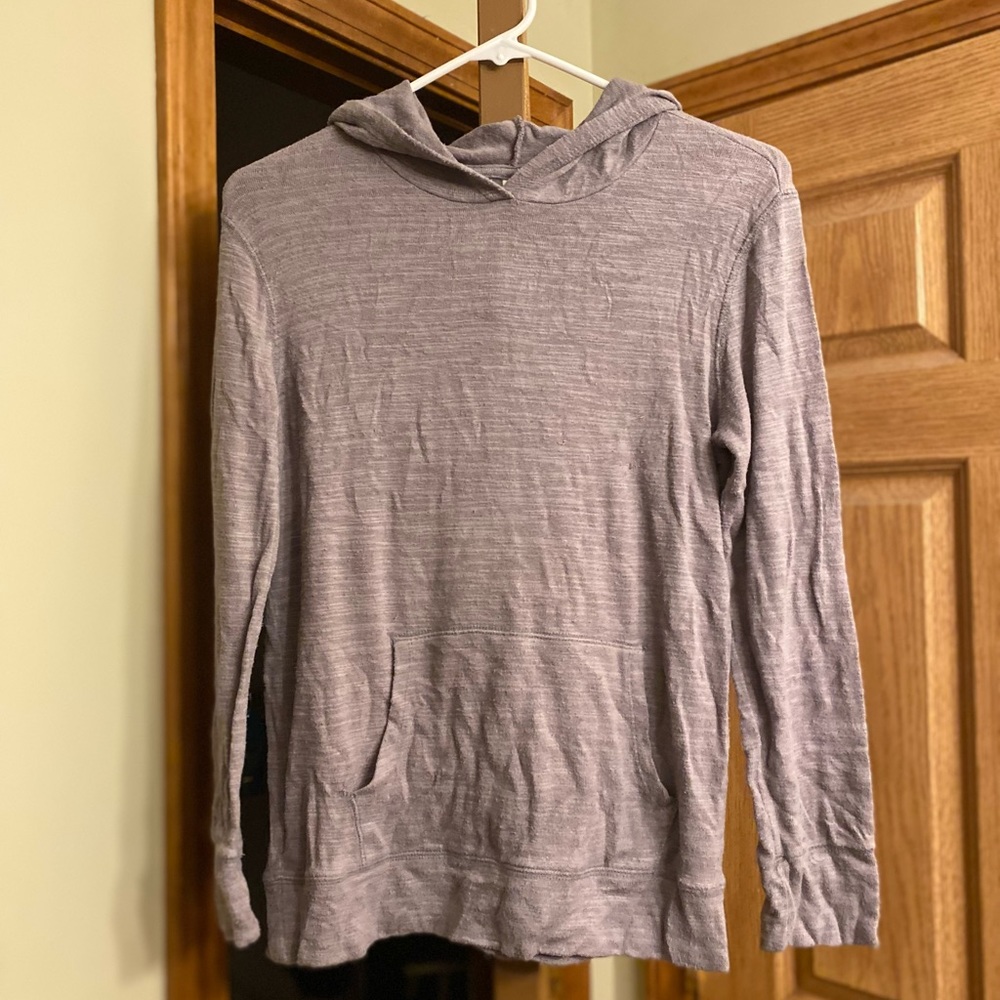 Old Navy Lightweight Gray Pullover Hoodie XL